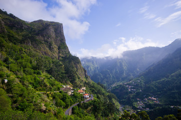Fototapeta na wymiar Curral das Freiras, Madeira, Portugal