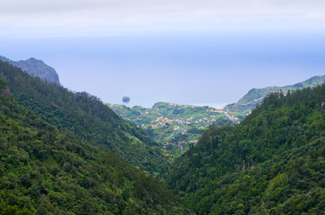 View from Levada da Portela, Madeira, Portugal