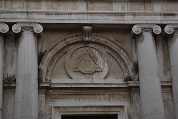 Iluminati Symbol. Italy