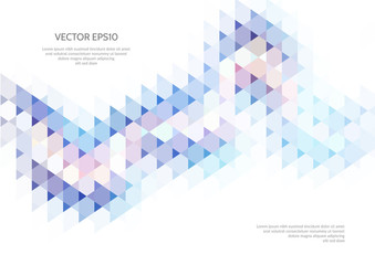 Abstract blue light template background.