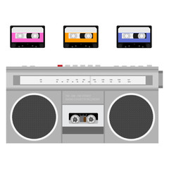 Stereo boombox radio