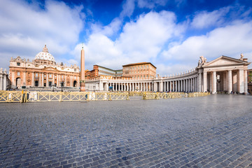 Naklejka premium Vatican, Rome - San Pietro Basilica