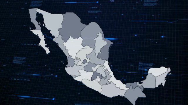 Mexico Network Map