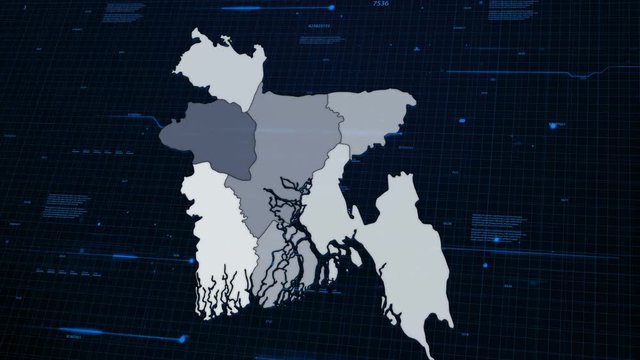Bangladesh Network Map