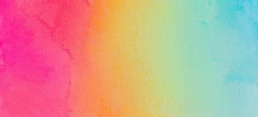 watercolor gradient color background. hand draw illustration . colored like magenta, blue, orange, dull, pale