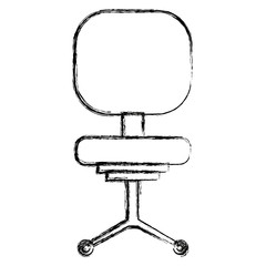 office chair isolated icon vector illustration design