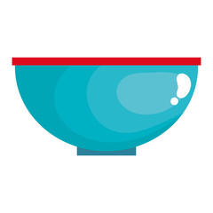 kitchen bowl empty icon vector illustration design
