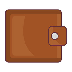 wallet money isolated icon vector illustration design