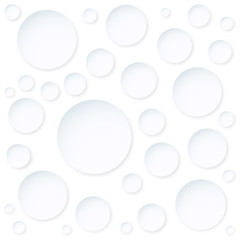 Abstract vector background with circles.