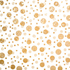 Abstract polka dot pattern
