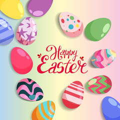 Happy Easter card.