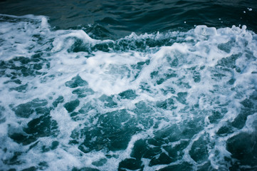 Fototapeta na wymiar waves pattern in ocean