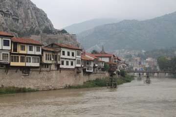 Fototapeta premium Houses from amasya