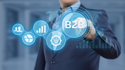 B2B Business Company Commerce Technology Marketing concept