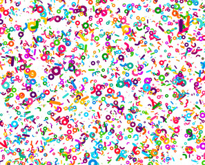 Abstract geometric pattern. Background with colored shapes. Mosaic graphic design. Vivid backdrop for Banners, Posters, Flyers. Vector