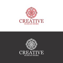Fototapeta premium Creative logo in vetor