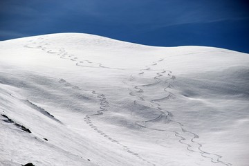 Paysage Montagne Neige
