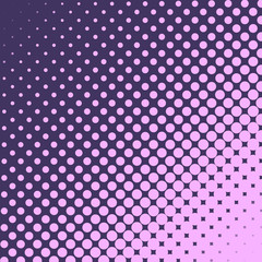 Halftone geometric vector background