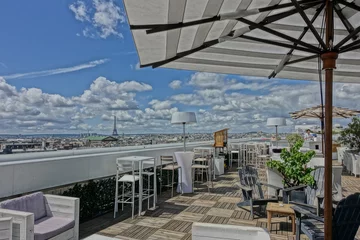 Fototapeten Rooftop-Bar Paris © schnitzelpirat