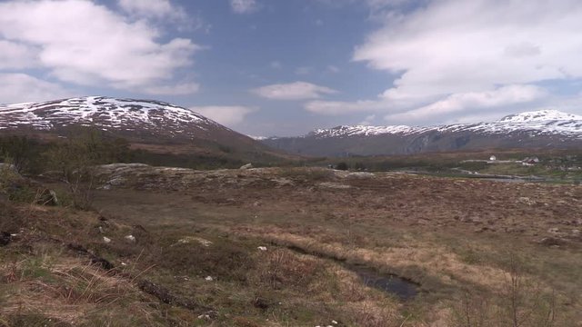 Fjell Landscape in Norway. Fjell Landschaft in Norwegen.