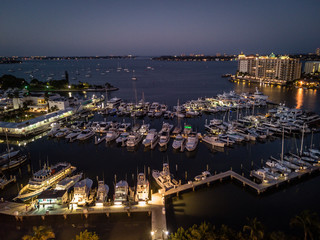 Fototapeta premium Aerial Landscape of Sarasota Florida