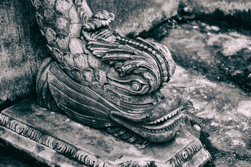 stone sculpture dragon architecture decoration 
