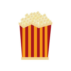 pop corn cinema icon vector illustration design