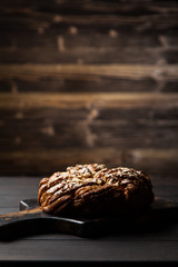 Sweet maple syrup bread