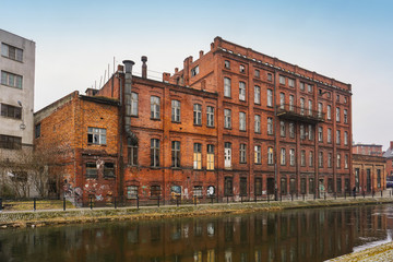 Fototapeta na wymiar Bydgoszcz old city, Poland