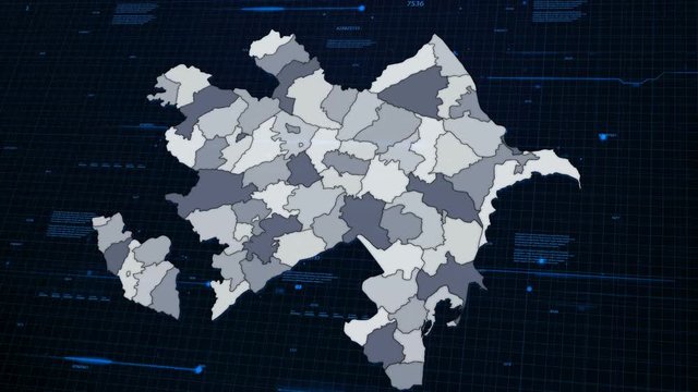 Azerbaijan Network Map