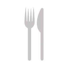 fork and knife icon vector illustration design