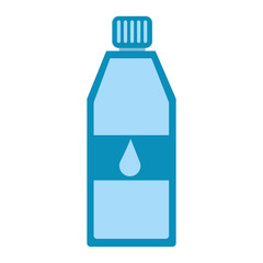 pure water bottle icon vector illustration design