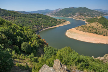 Amazing Landscape of Arda River meander and Kardzhali Reservoir, Bulgaria