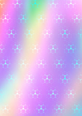 Abstract holographic background.
