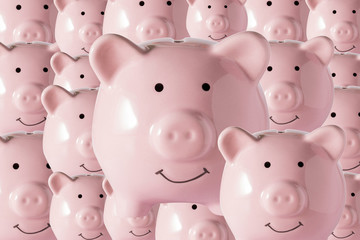 Positive  pension Happiness money saving for Retirement financial