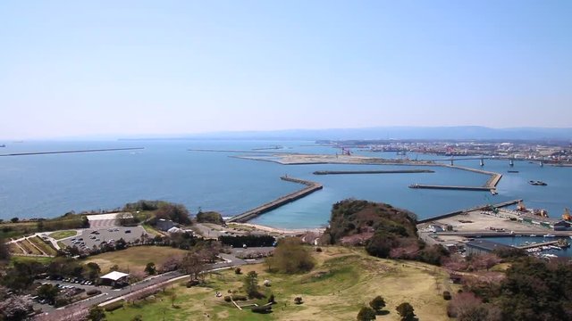 いわきマリンタワーからの眺め（いわき市）