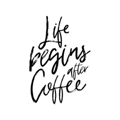 Vector letering poster