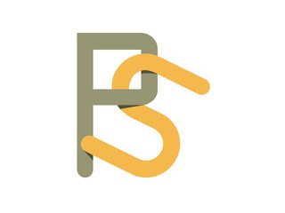 SP and PS Initial Logo for your startup venture