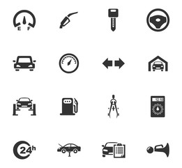 Auto icons set