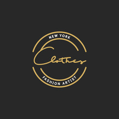 Illustration of a logo design