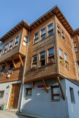 Istanbul, Turkey, 1 February 2018: The Kuzguncuk Homes