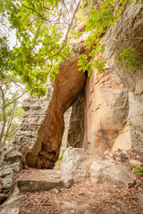 Obraz premium Sandstone Cliffs Cania Gorge Queensland Australia