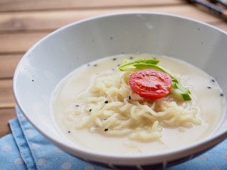 한국의 음식 콩국수 