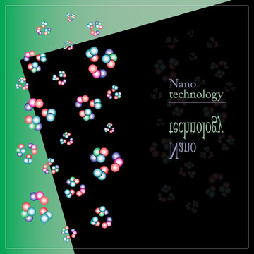  nano technology vector 