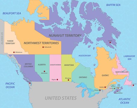 Map of Canada