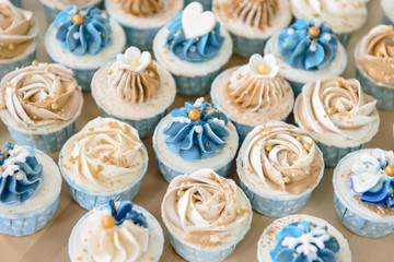 mini cupcake  in wedding party