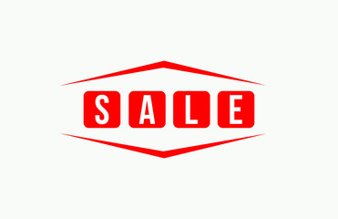 SALE letter word Layout Background Template