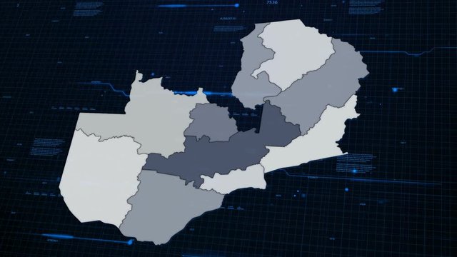 Zambia Network Map