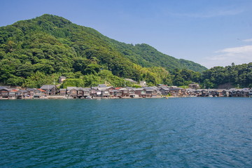 Fototapeta premium 伊根の舟屋