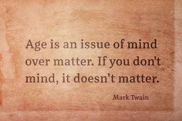 age mind Twain